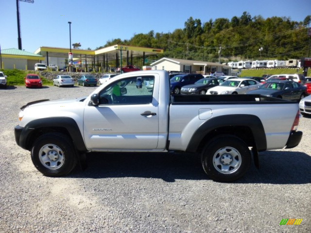 Silver Streak Mica 2010 Toyota Tacoma Regular Cab 4x4 Exterior Photo #86235384