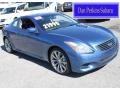 Athens Blue 2008 Infiniti G 37 S Sport Coupe
