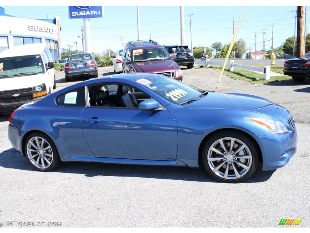 2008 G 37 S Sport Coupe - Athens Blue / Graphite photo #4