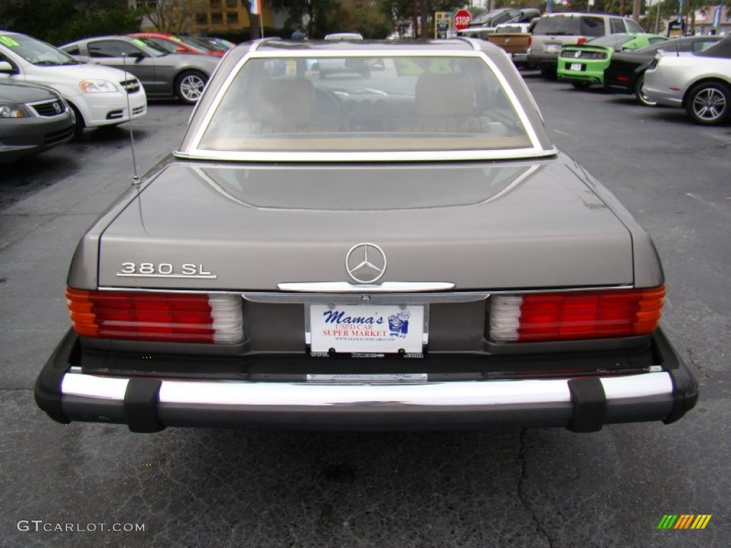 Anthracite Grey Metallic 1982 Mercedes-Benz SL Class 380 SL Roadster Exterior Photo #86235752