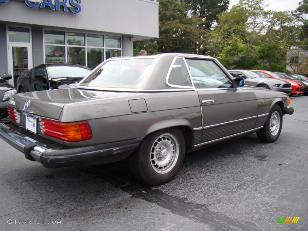Anthracite Grey Metallic 1982 Mercedes-Benz SL Class 380 SL Roadster Exterior Photo #86235779