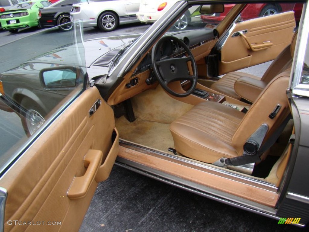 Palomino Interior 1982 Mercedes-Benz SL Class 380 SL Roadster Photo #86235800