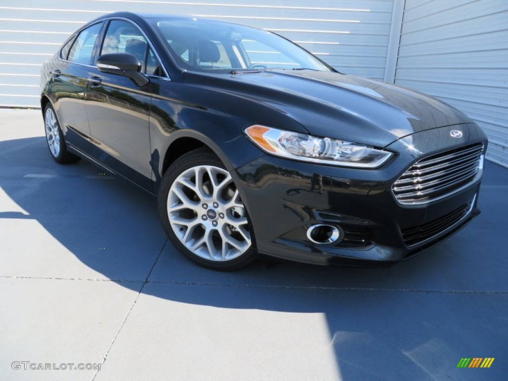 2014 Fusion Titanium - Dark Side / Charcoal Black photo #1