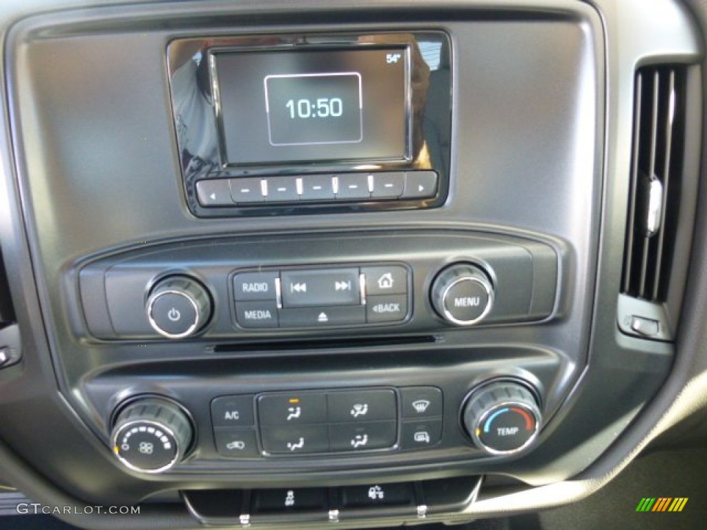 2014 Chevrolet Silverado 1500 WT Crew Cab 4x4 Controls Photo #86236214