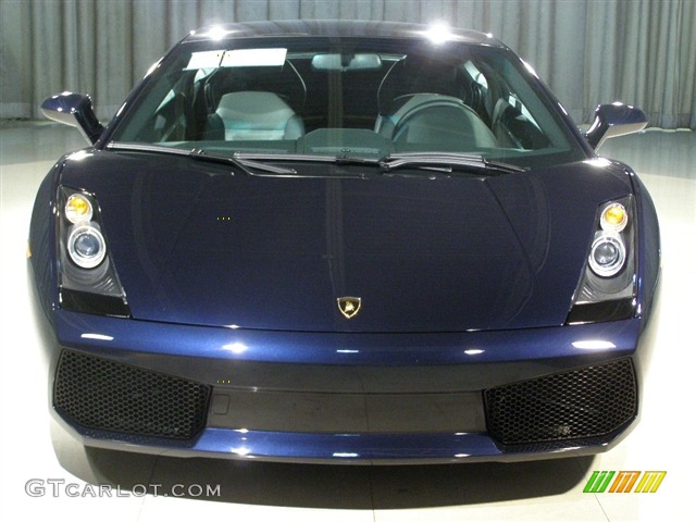 Blu Fontus 2006 Lamborghini Gallardo Coupe E-Gear Exterior Photo #86239
