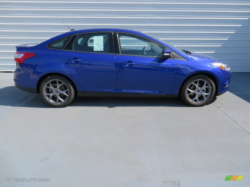 Performance Blue 2014 Ford Focus SE Sedan Exterior Photo #86238563