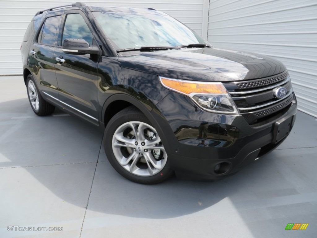 Tuxedo Black 2014 Ford Explorer Limited Exterior Photo #86239490
