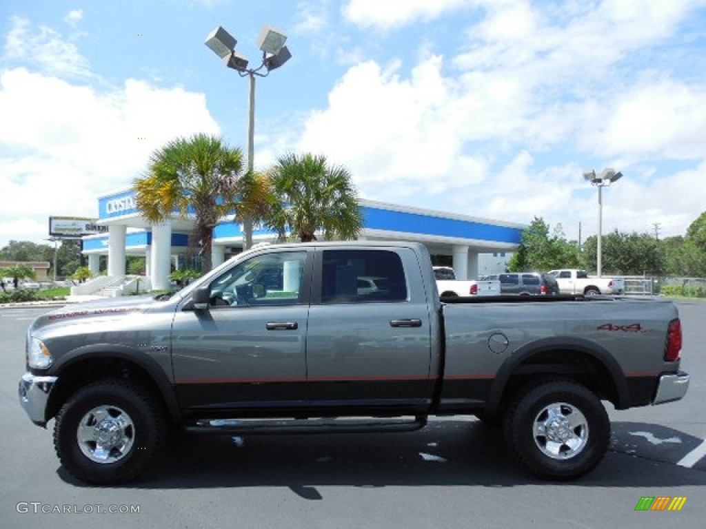 Mineral Gray Metallic 2011 Dodge Ram 2500 HD Power Wagon Crew Cab 4x4 Exterior Photo #86240024