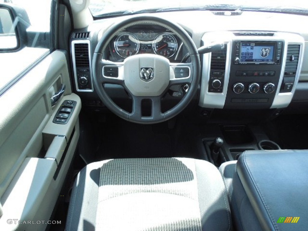 2011 Dodge Ram 2500 HD Power Wagon Crew Cab 4x4 Dark Slate/Medium Graystone Dashboard Photo #86240120