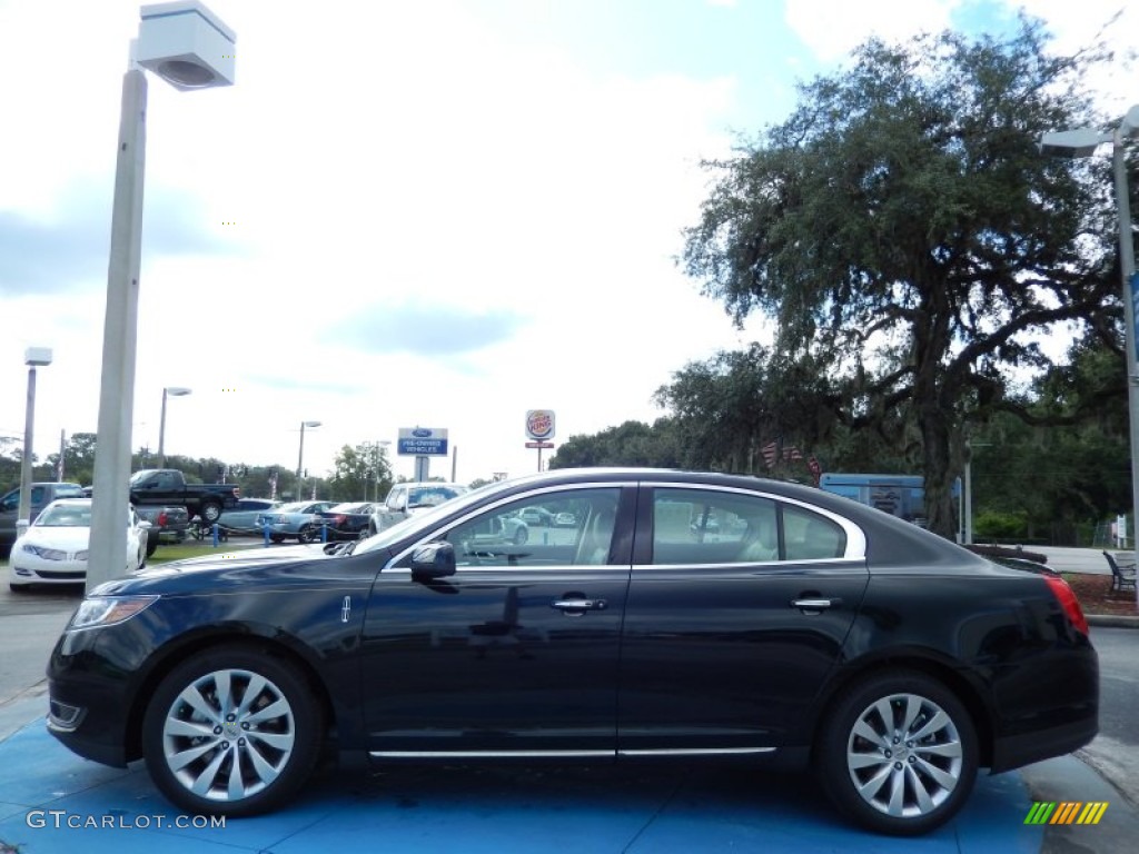 Dark Side Metallic 2014 Lincoln MKS FWD Exterior Photo #86240329