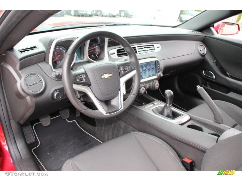 Black Interior 2013 Chevrolet Camaro LT/RS Coupe Photo #86240528