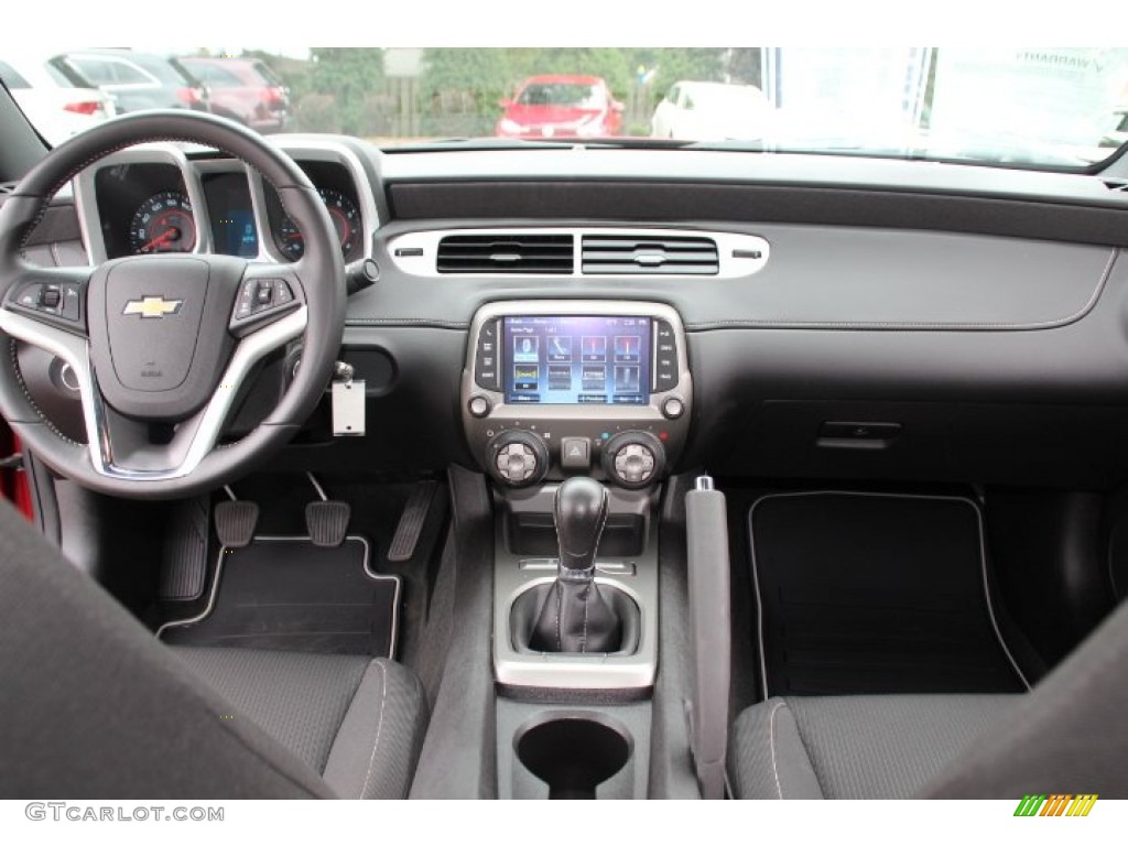 2013 Chevrolet Camaro LT/RS Coupe Black Dashboard Photo #86240591