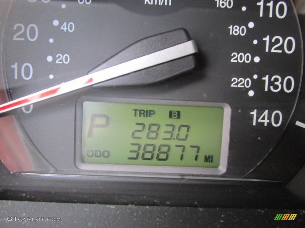 2009 Spectra EX Sedan - Spicy Red Metallic / Beige photo #25