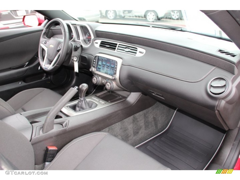 2013 Chevrolet Camaro LT/RS Coupe Black Dashboard Photo #86240813