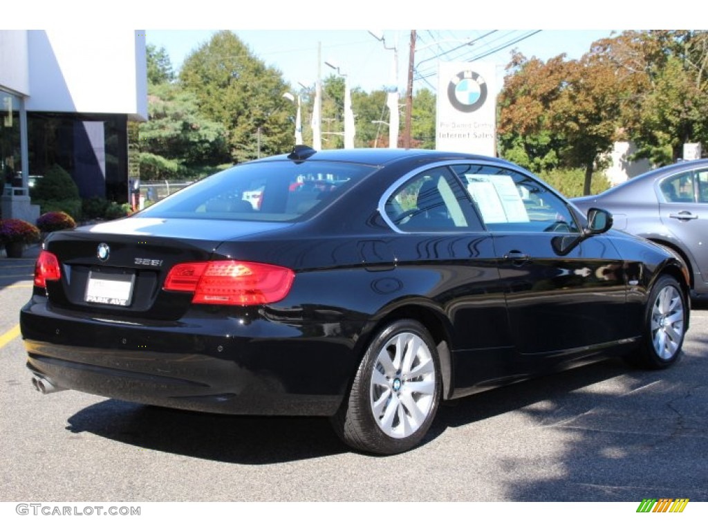 2013 3 Series 328i xDrive Coupe - Jet Black / Black photo #3