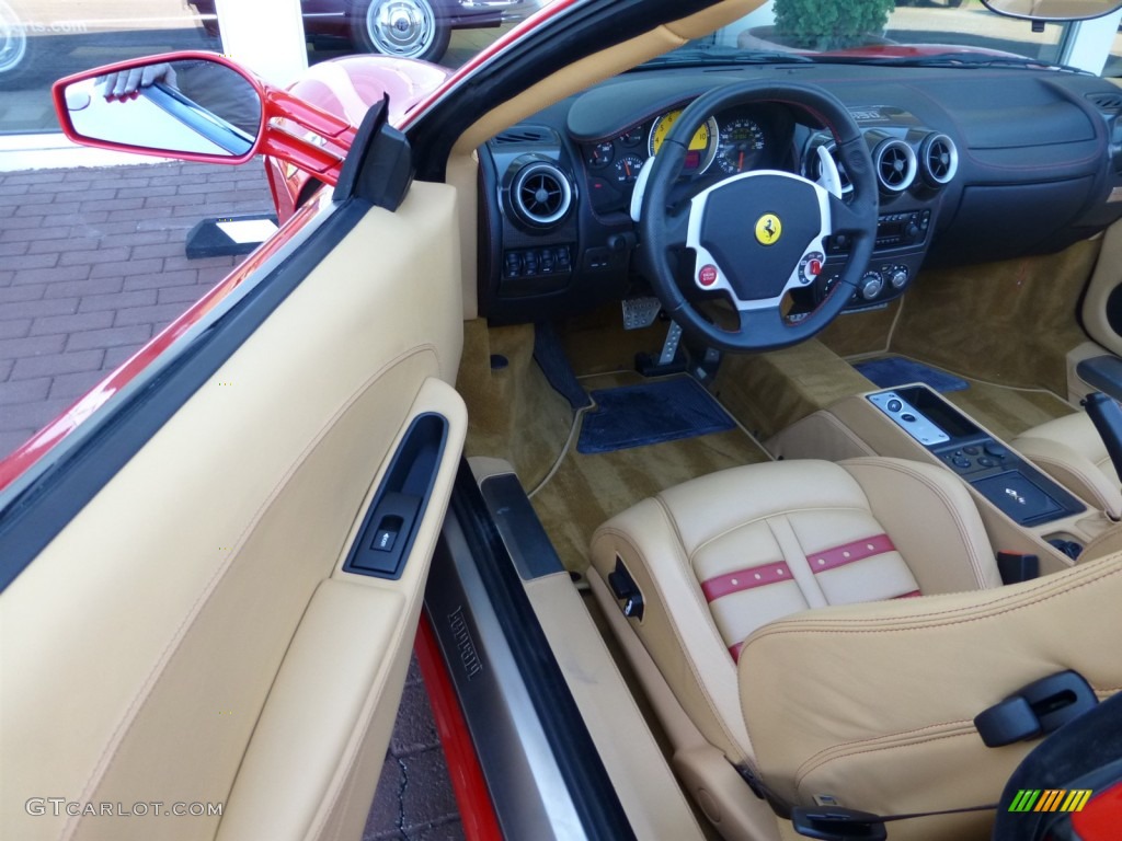 Beige Interior 2005 Ferrari F430 Spider F1 Photo #86241101