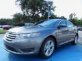 2014 Sterling Gray Ford Taurus SEL  photo #1