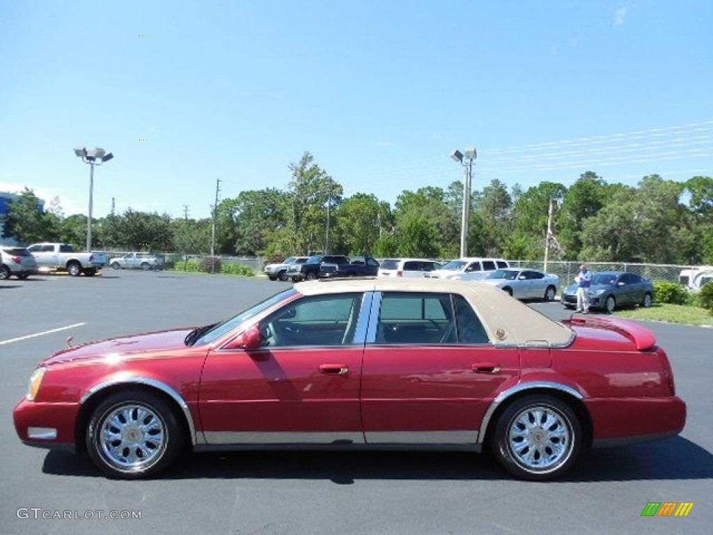 2005 DeVille Sedan - Crimson Pearl / Shale photo #2