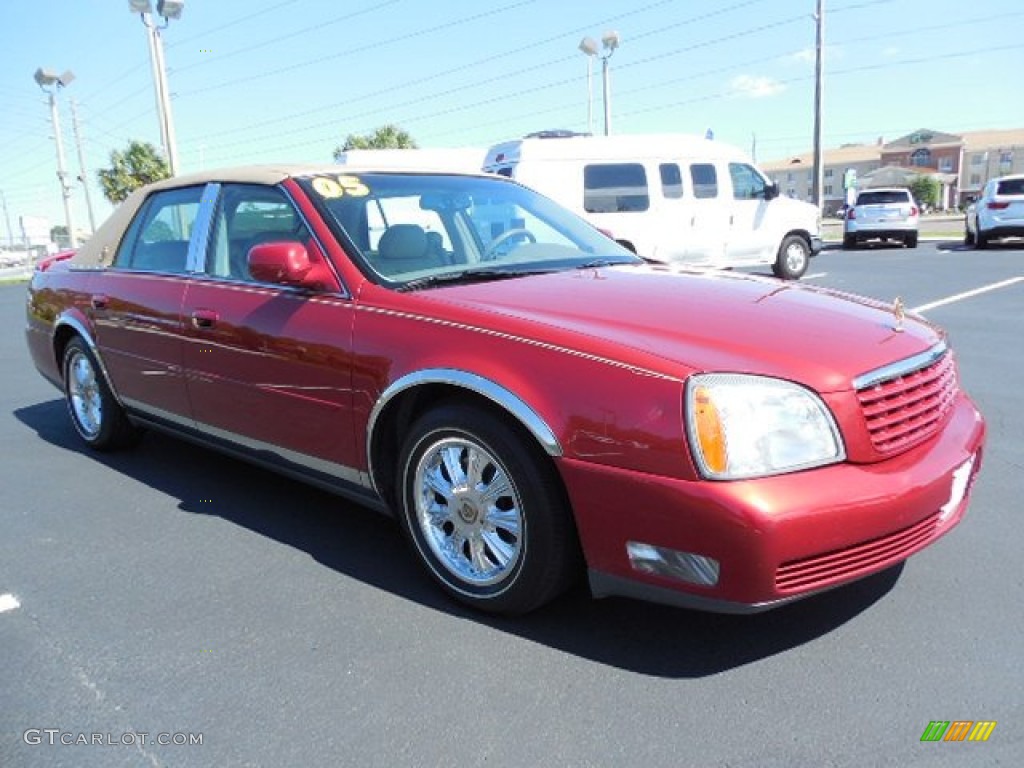 2005 DeVille Sedan - Crimson Pearl / Shale photo #10