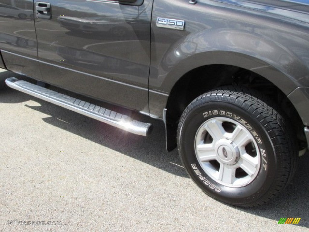 2005 F150 STX SuperCab 4x4 - Dark Stone Metallic / Medium Flint Grey photo #3