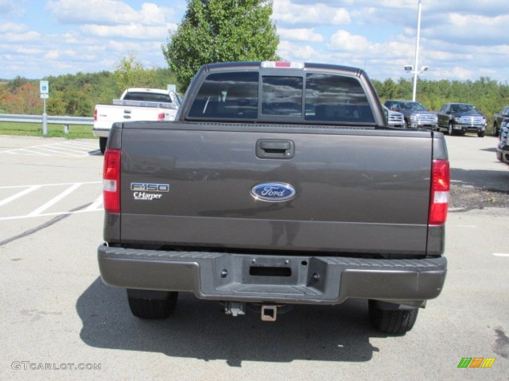 2005 F150 STX SuperCab 4x4 - Dark Stone Metallic / Medium Flint Grey photo #8