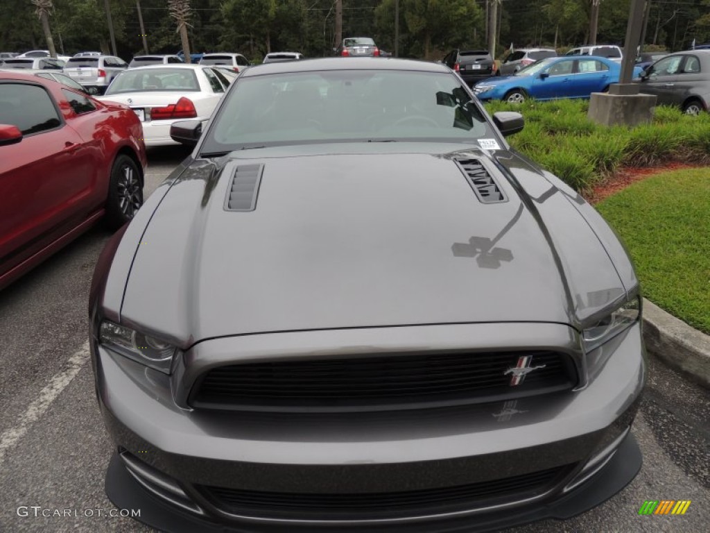 2013 Mustang GT/CS California Special Coupe - Sterling Gray Metallic / California Special Charcoal Black/Miko-suede Inserts photo #14