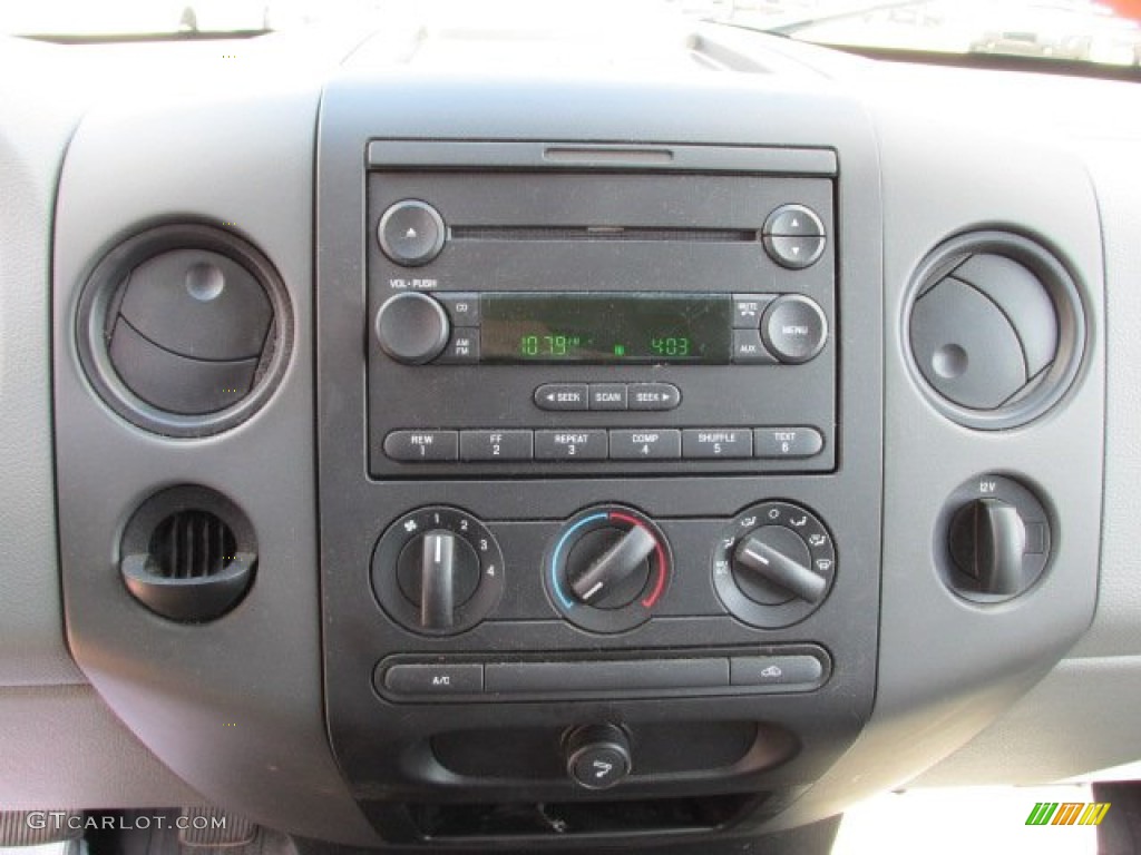 2005 F150 STX SuperCab 4x4 - Dark Stone Metallic / Medium Flint Grey photo #17