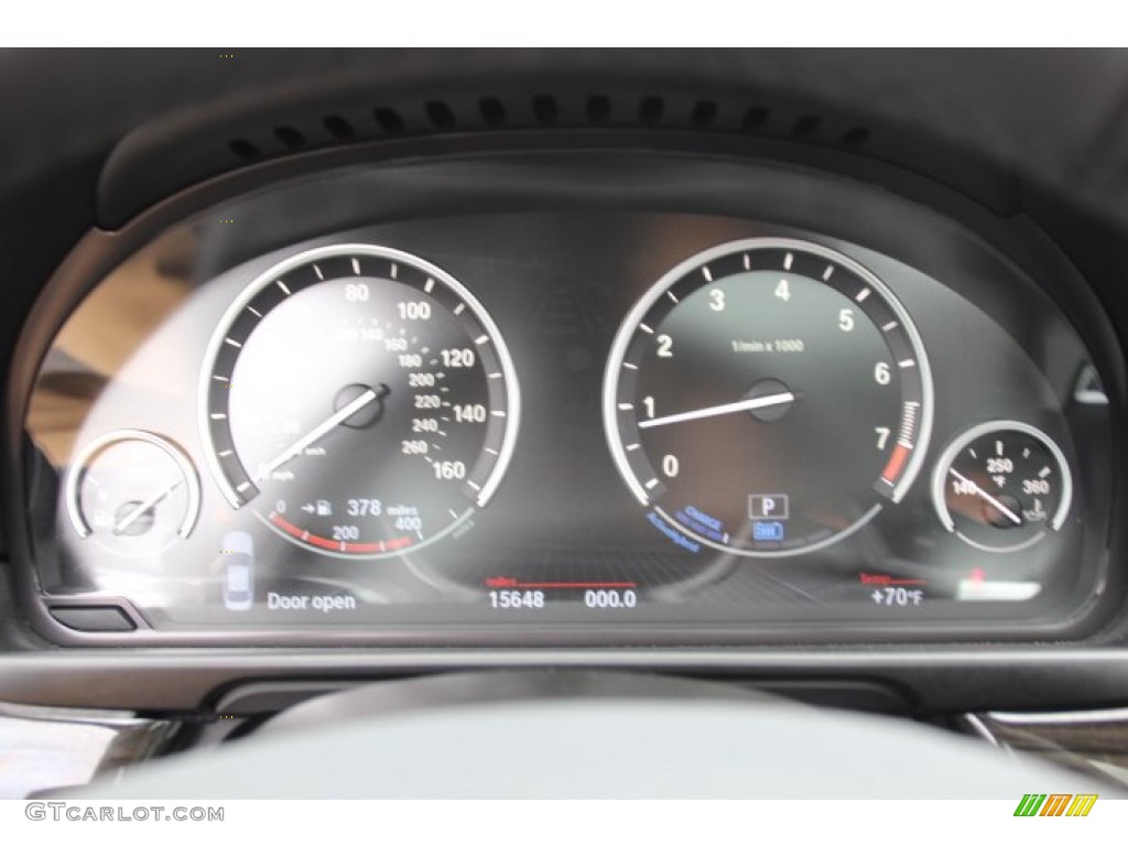 2013 BMW 5 Series ActiveHybrid 5 Gauges Photo #86242652