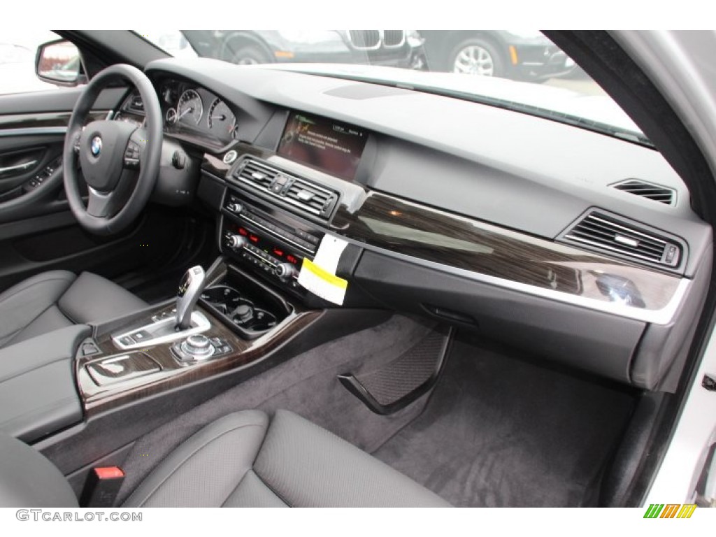 2013 BMW 5 Series ActiveHybrid 5 Black Dashboard Photo #86242820