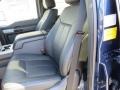 2014 Blue Jeans Metallic Ford F350 Super Duty Lariat Crew Cab 4x4 Dually  photo #25