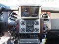 2014 Ford F350 Super Duty Black Interior Controls Photo