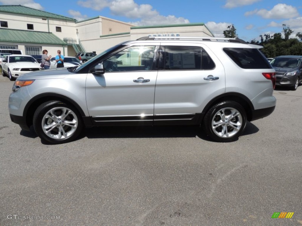 2013 Explorer Limited - Ingot Silver Metallic / Medium Light Stone photo #2