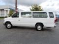 Oxford White - E Series Van E350 XLT Passenger Extended Photo No. 6