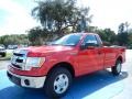Race Red 2013 Ford F150 XLT Regular Cab