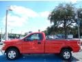 2013 Race Red Ford F150 XLT Regular Cab  photo #2
