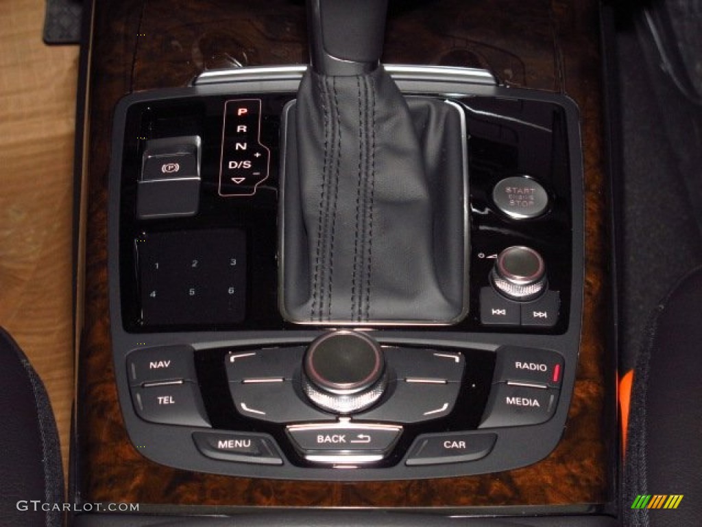 2014 A6 2.0T quattro Sedan - Ice Silver Metallic / Black photo #19
