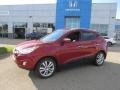 Garnet Red 2011 Hyundai Tucson Limited AWD