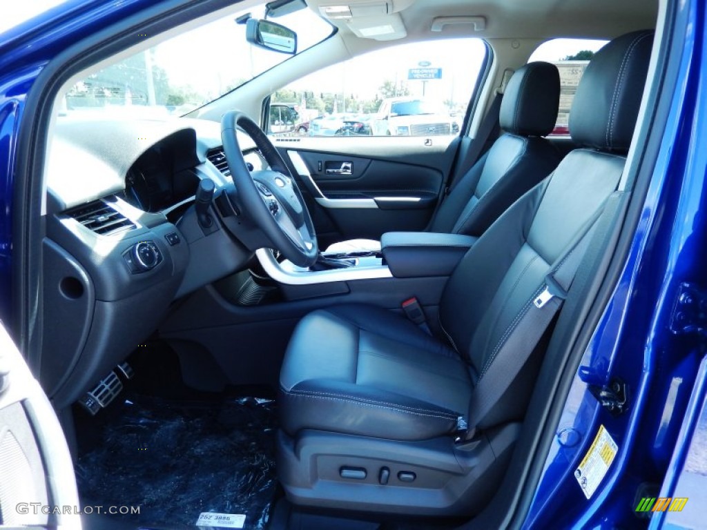 2013 Edge Sport - Deep Impact Blue Metallic / Charcoal Black/Liquid Silver Smoke Metallic photo #6