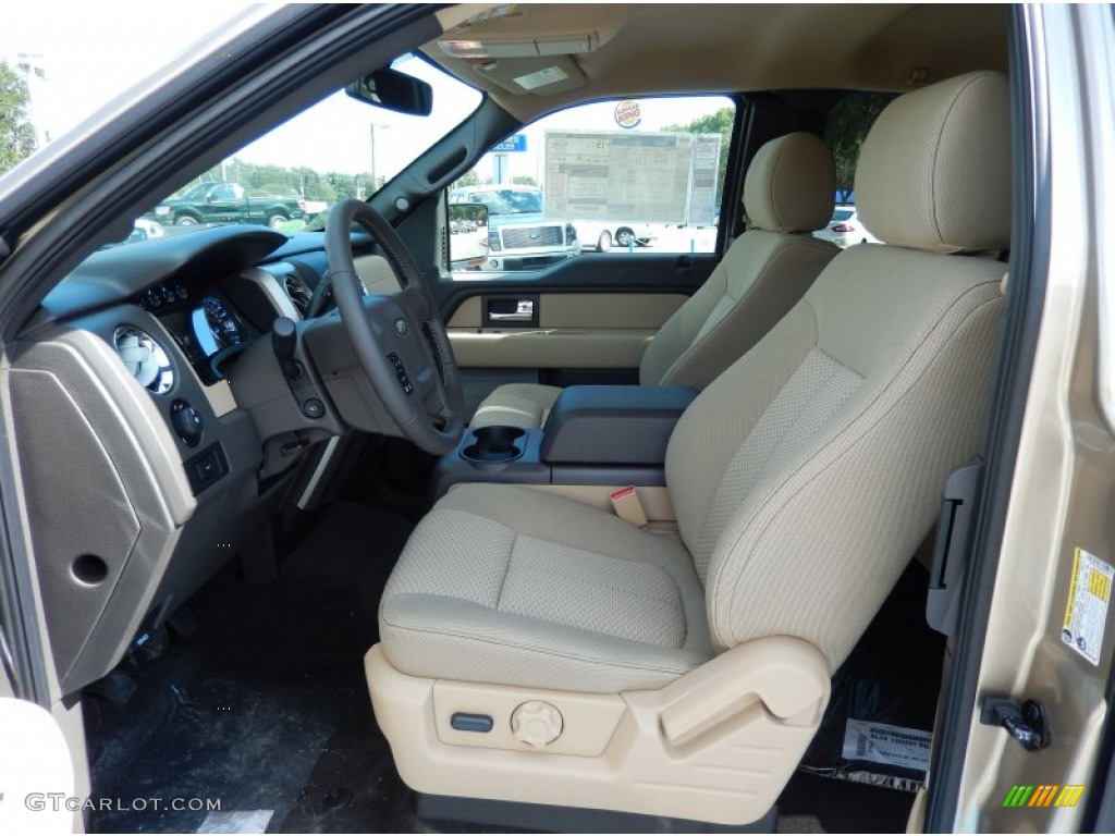 2013 Ford F150 XLT SuperCab Front Seat Photo #86244883