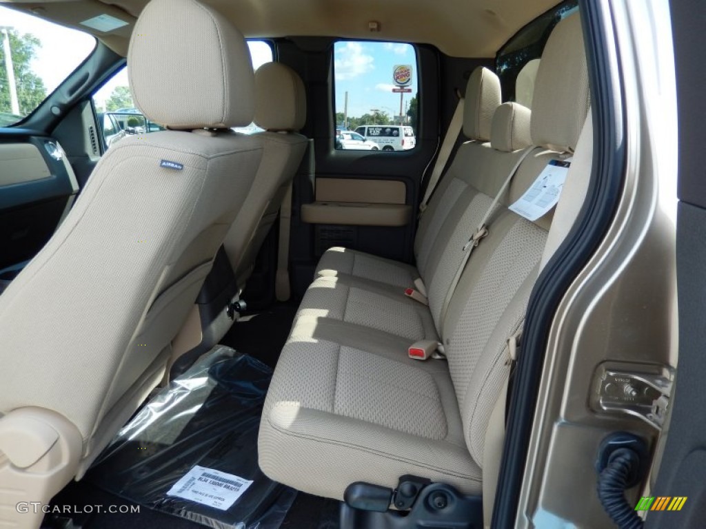 2013 Ford F150 XLT SuperCab Rear Seat Photo #86244899