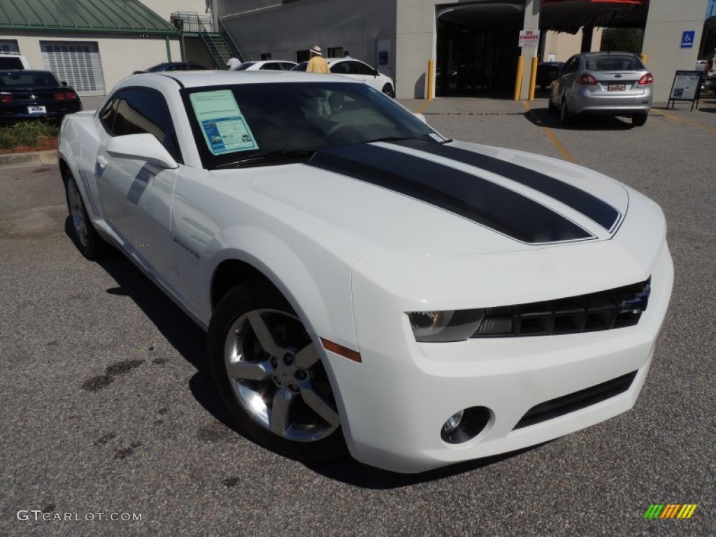 2011 Camaro LT Coupe - Summit White / Gray photo #1