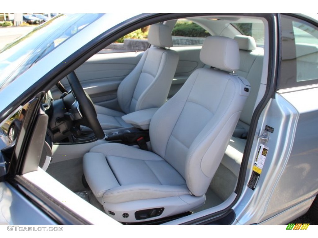 2010 1 Series 135i Coupe - Blue Water Metallic / Gray Boston Leather photo #12