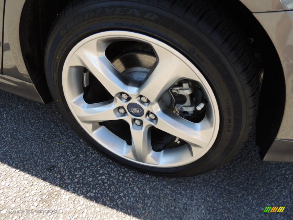 2013 Fusion Hybrid SE - Sterling Gray Metallic / Charcoal Black photo #17