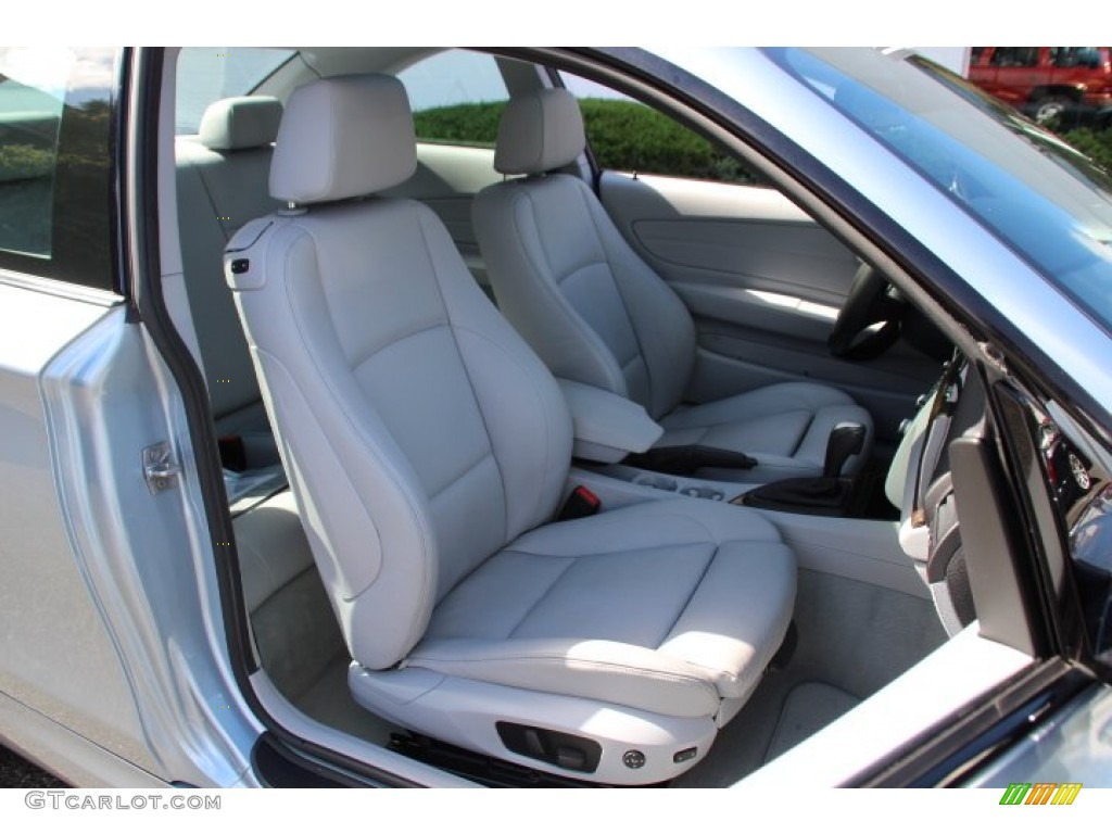 2010 1 Series 135i Coupe - Blue Water Metallic / Gray Boston Leather photo #27