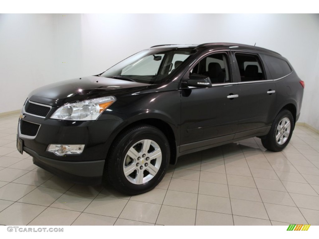Black Granite Metallic 2012 Chevrolet Traverse LT AWD Exterior Photo #86246048