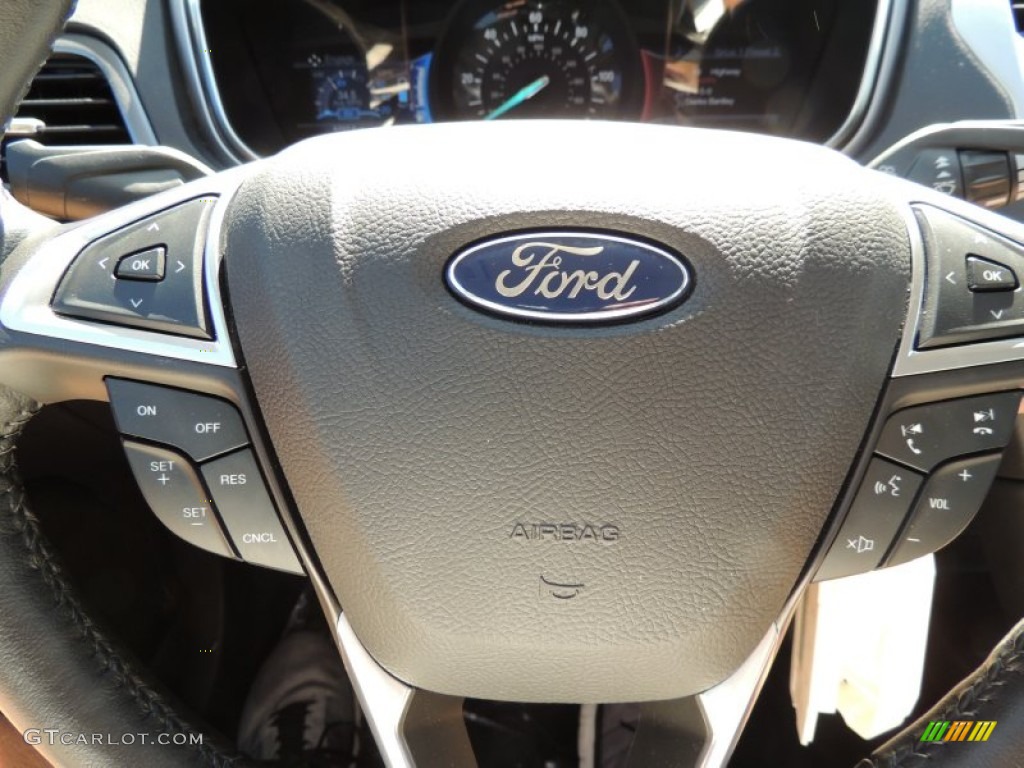 2013 Fusion Hybrid SE - Sterling Gray Metallic / Charcoal Black photo #22