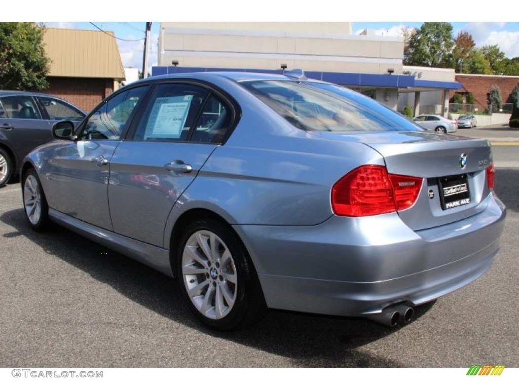 2011 3 Series 328i xDrive Sedan - Blue Water Metallic / Saddle Brown Dakota Leather photo #5