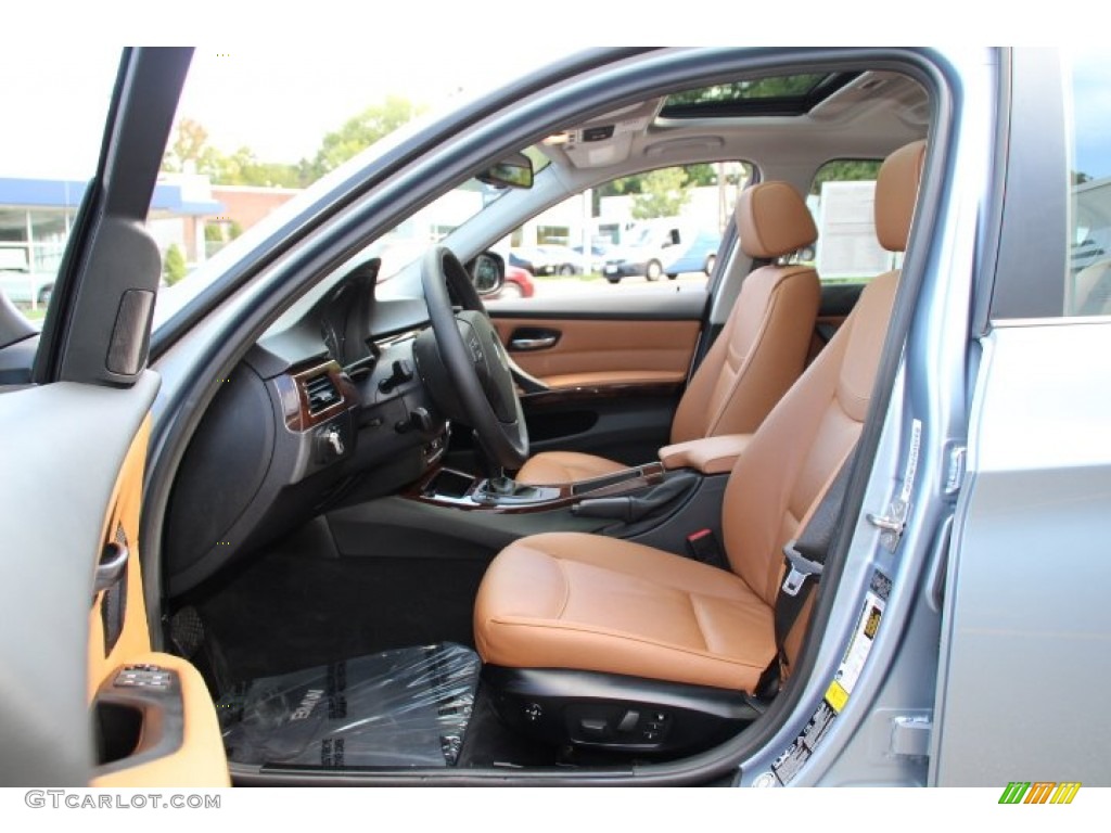 2011 3 Series 328i xDrive Sedan - Blue Water Metallic / Saddle Brown Dakota Leather photo #11