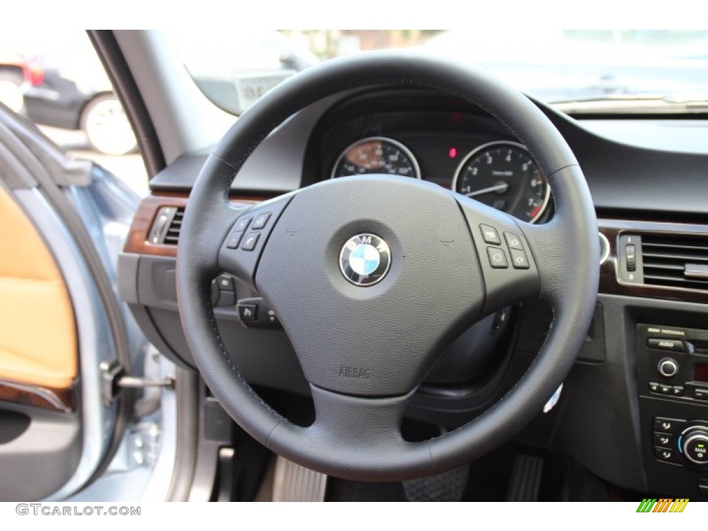 2011 3 Series 328i xDrive Sedan - Blue Water Metallic / Saddle Brown Dakota Leather photo #16