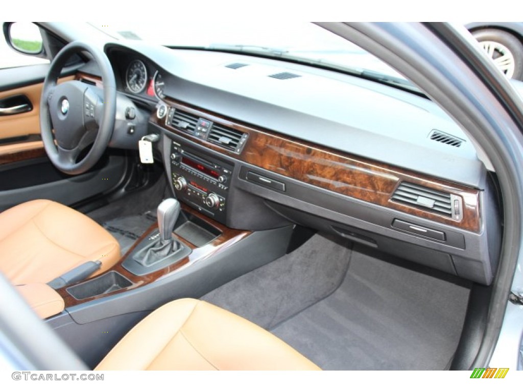 2011 3 Series 328i xDrive Sedan - Blue Water Metallic / Saddle Brown Dakota Leather photo #26